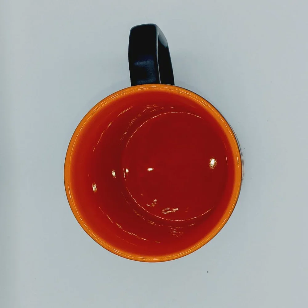 San Francisco Giants Raised SF Logo Ceramic Coffee Mug Gray Brick Design MLB